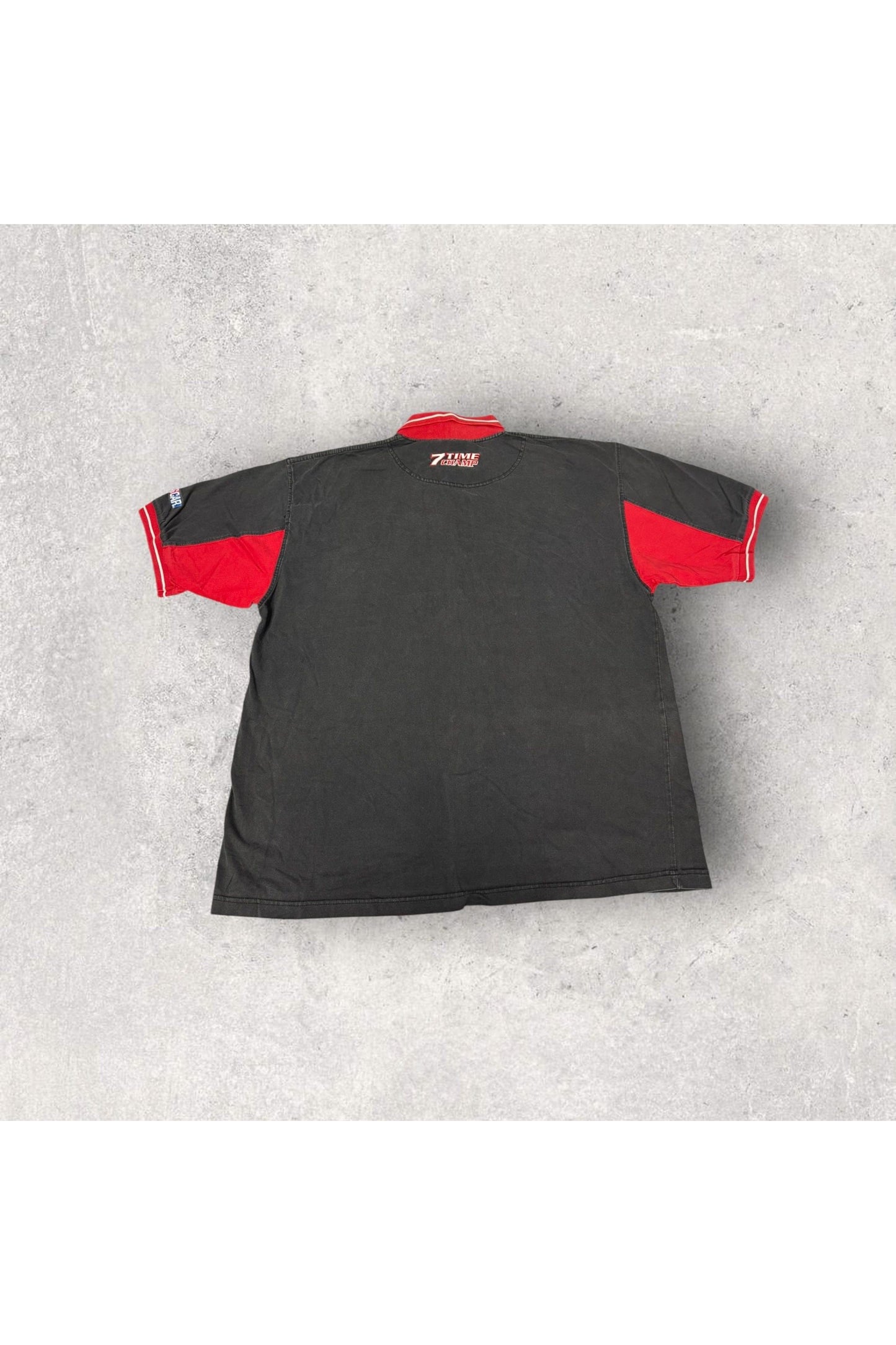 Vintage Winner's Circle Dale Earnhardt 7 Time Champ Short Sleeve Polo- M (Fits L)