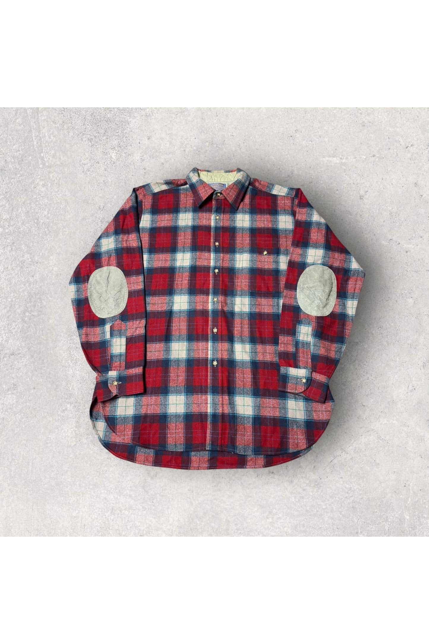 Vintage Made In USA Pendleton Long Sleeve Flannel Button Up- L