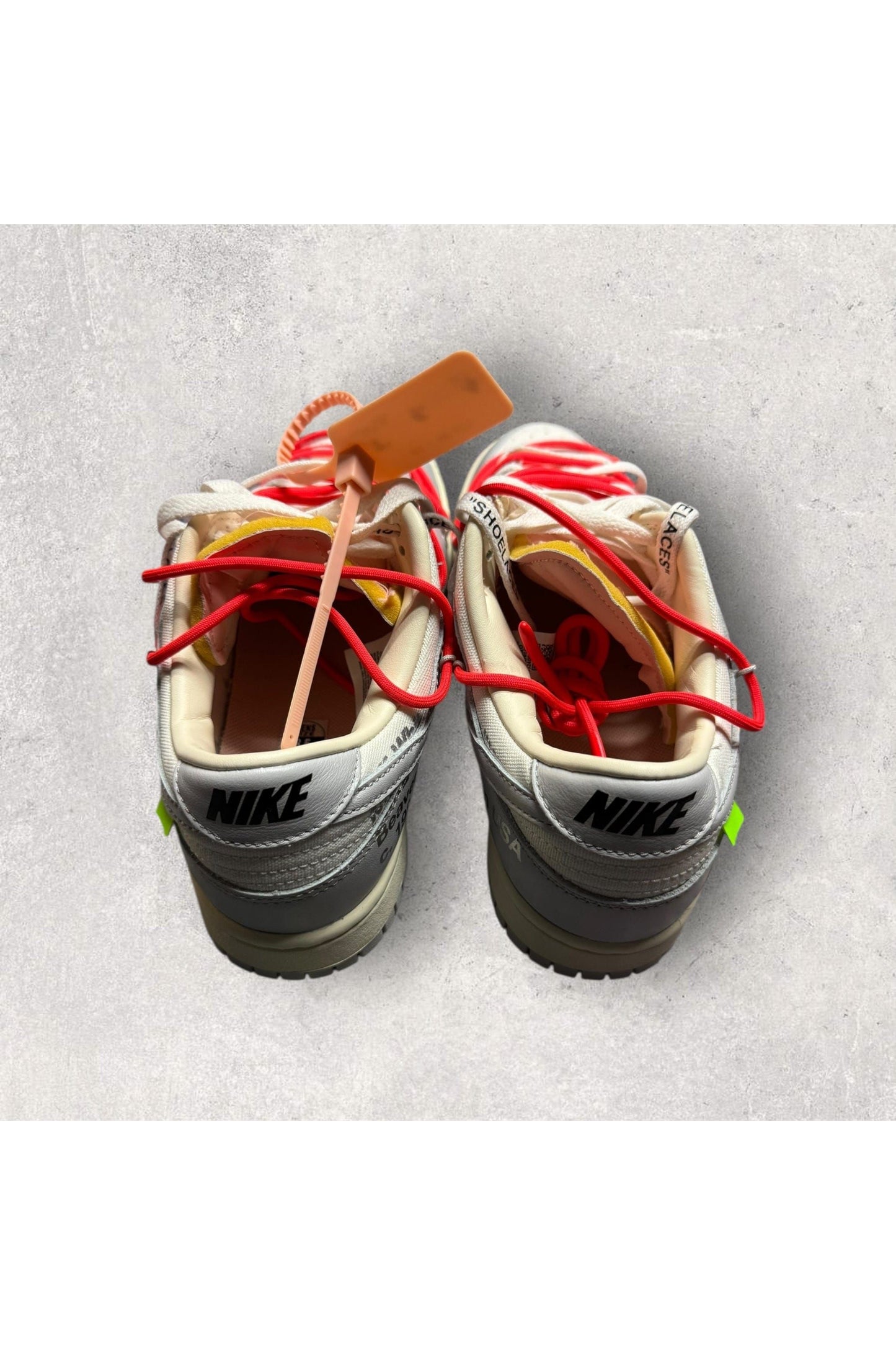Nike Dunk Low Off-White Lot 6- SZ 8.5