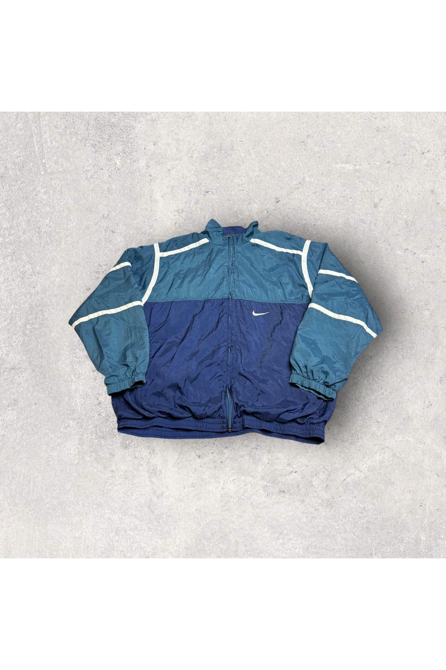 Vintage 90s Nike Full Zip Windbreaker- XL