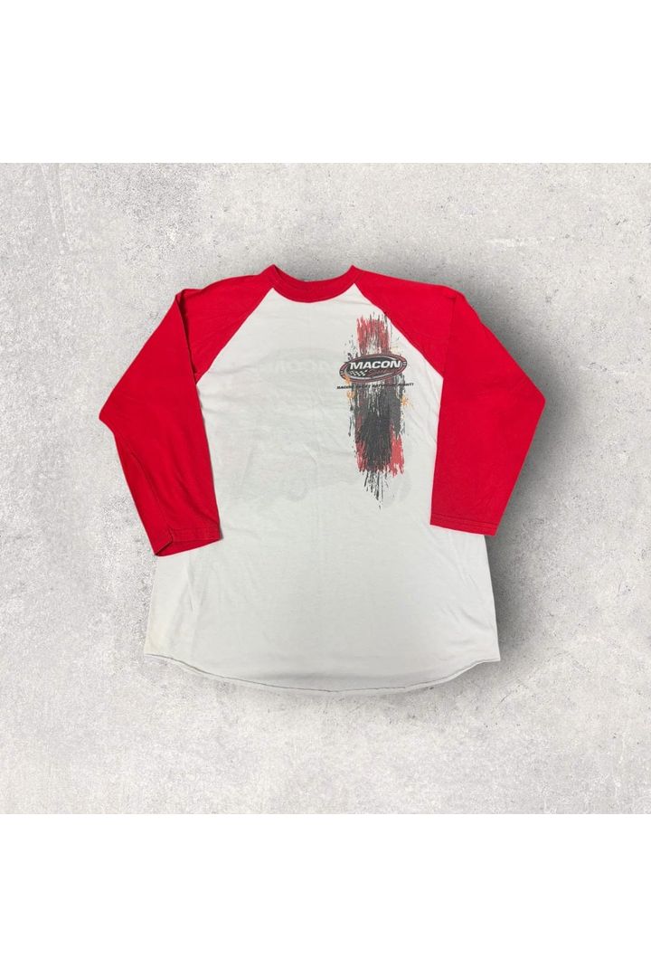 2013 Macon Speedway 3/4 Sleeve Tee- L