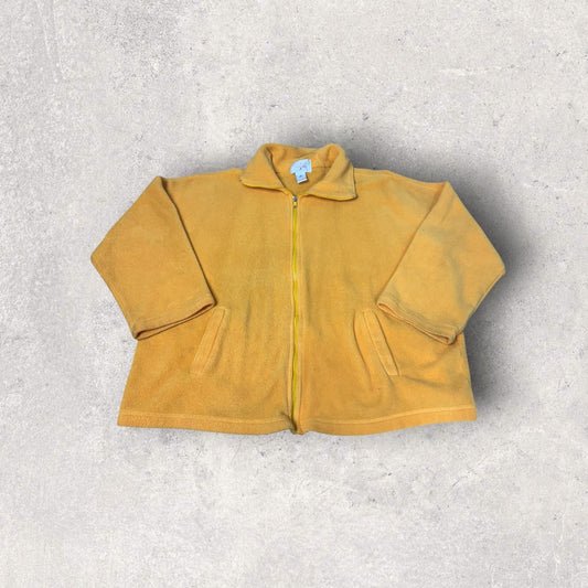 Vintage EXPRESS Athletique Full Zip Fleece Track Jacket- S