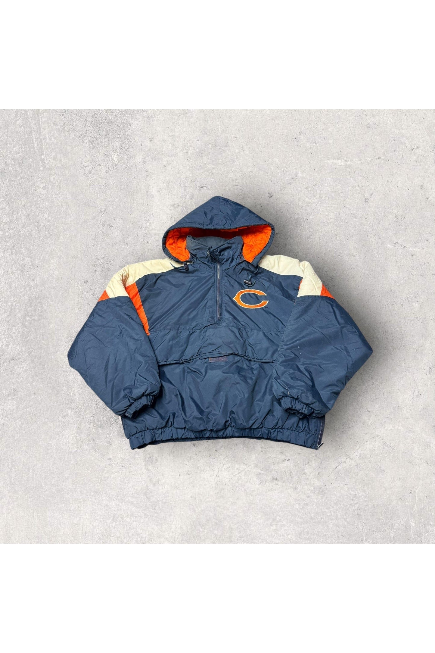 Vintage 1993 Chicago Bears Pullover Winter Jacket- XL