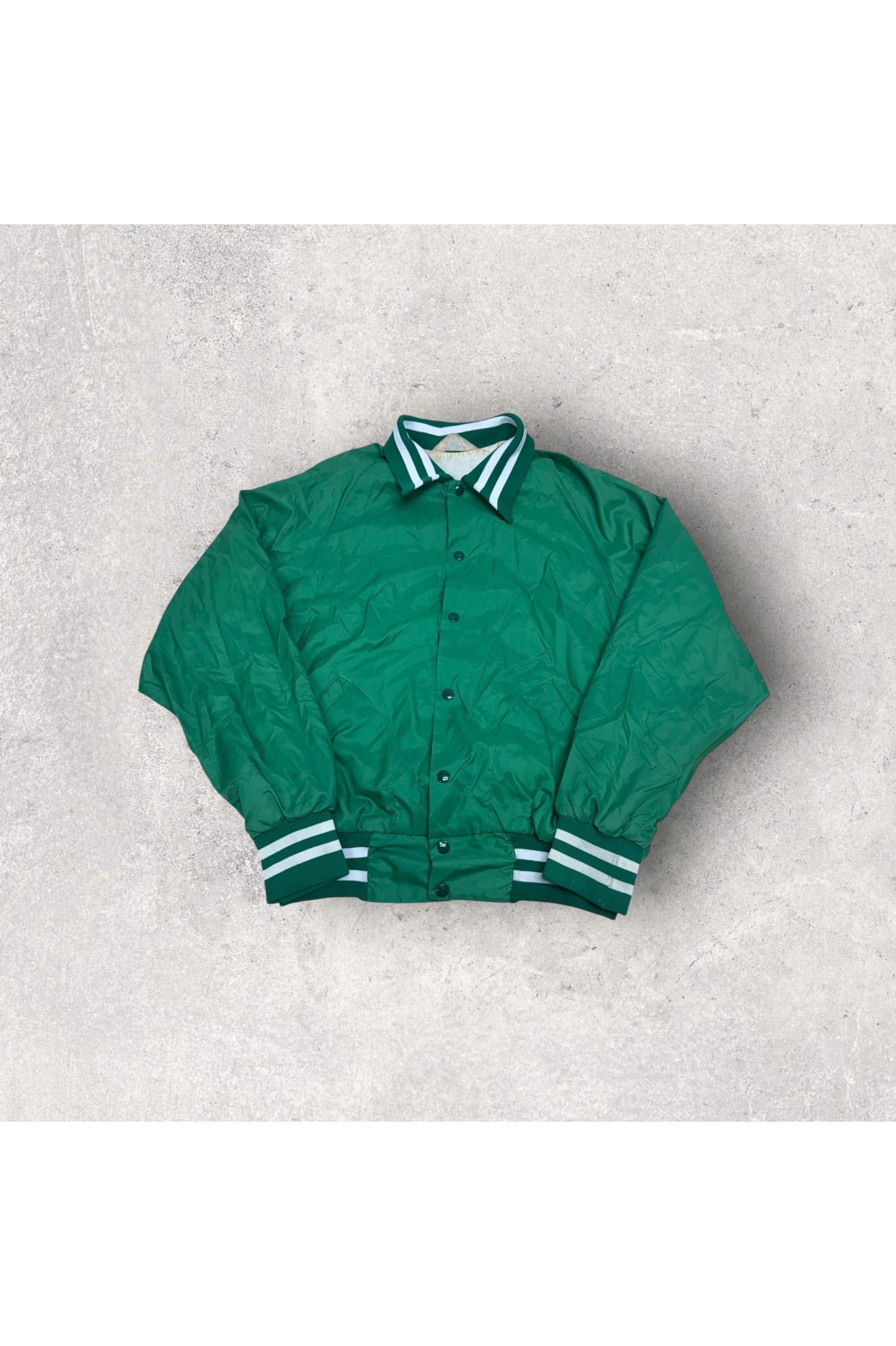 Vintage Don Alleson Athletic 80s South Side Irish Bomber Jacket- L