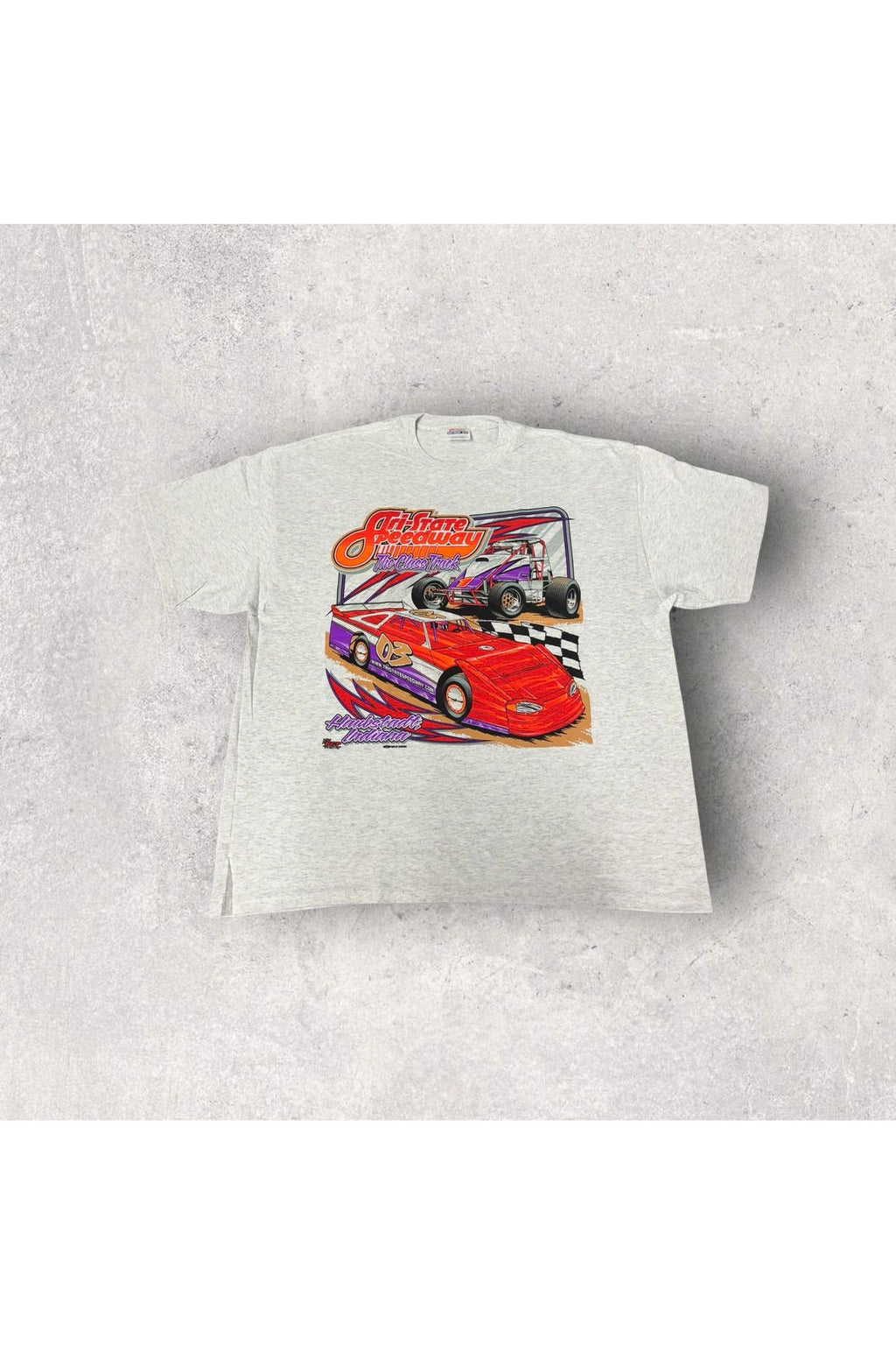 Vintage 2003 Tri-State Speedway The Class Track Racing Tee- XL