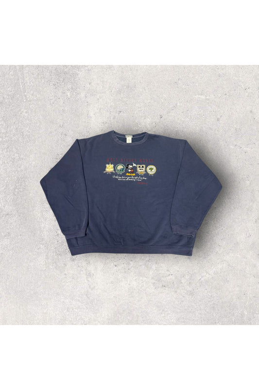 Vintage Walt Disney World Embroidered Crewneck- 3XL