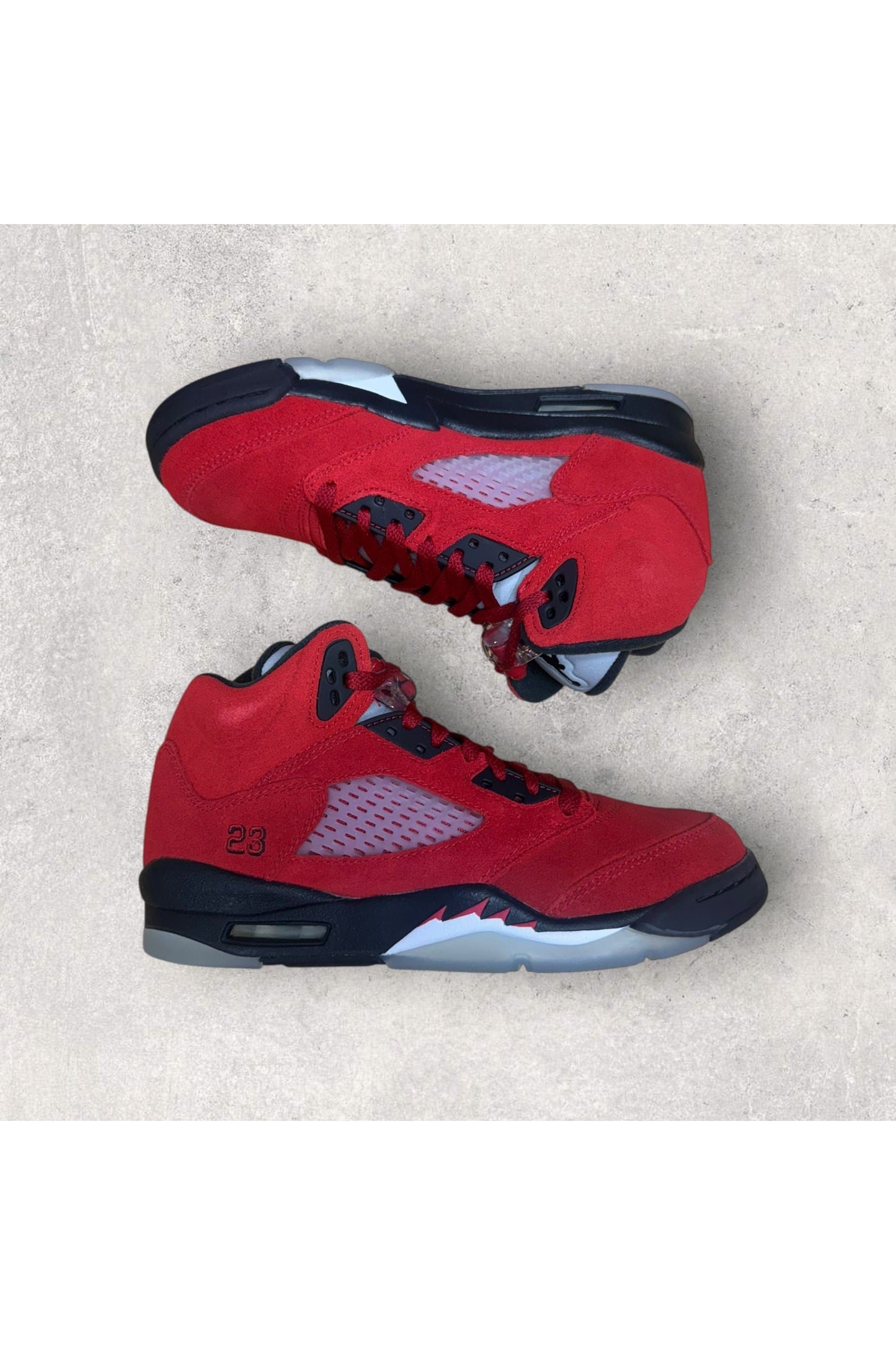 Jordan 5 Retro Raging Bull Red (2021) (GS)- 6Y