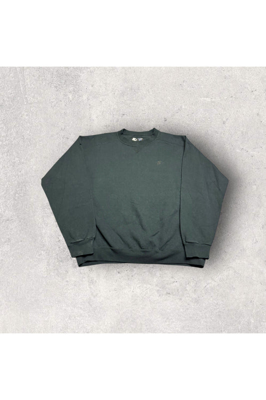 Vintage Starter Heavyweight Embroidered Logo Crewneck- M