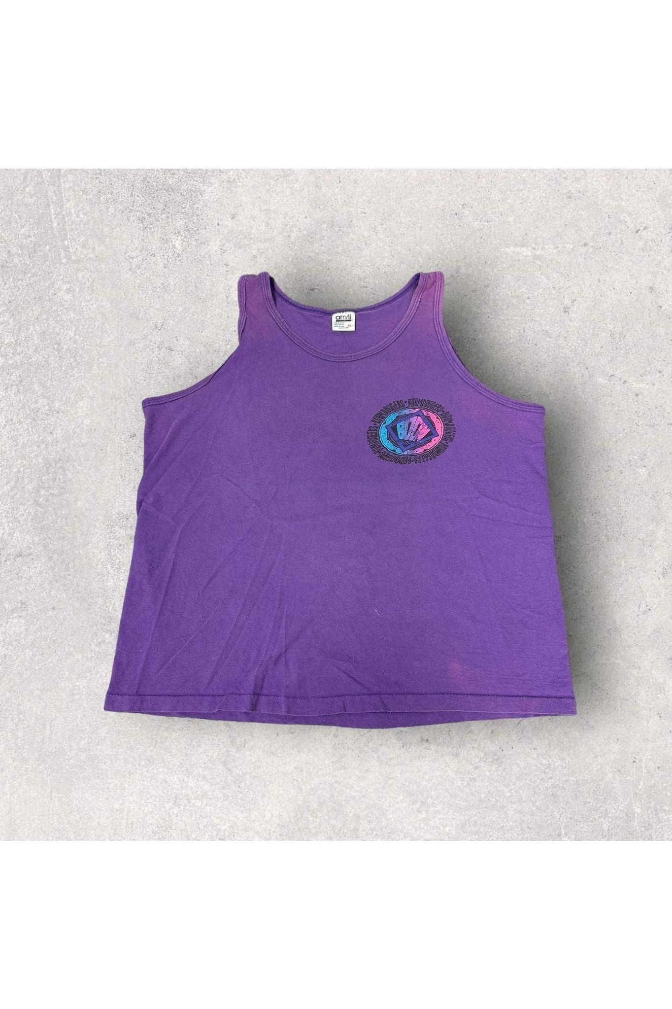 Vintage Anvil Boom Doggers Surf Dawgs Tank- XL