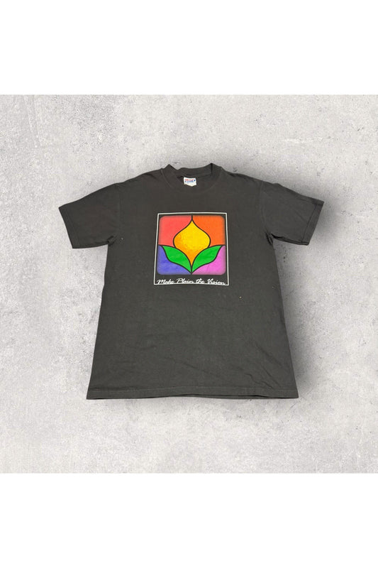 Vintage Hanes Make Plain The Vision Tee- M