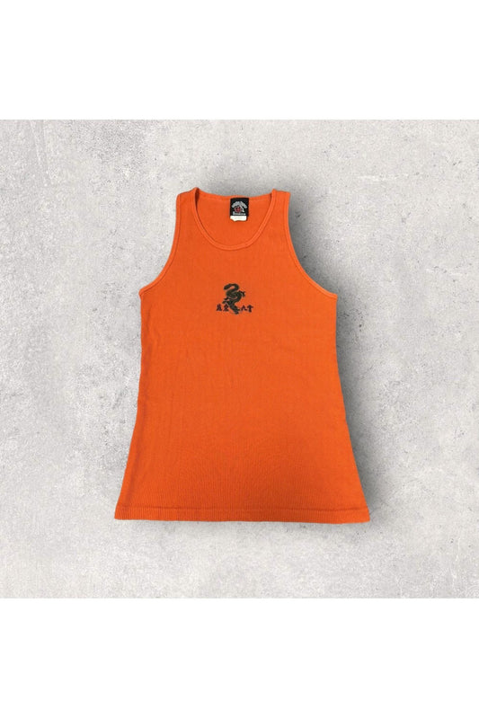 Vintage Made In USA After Hours By WD Sportswear Dragon Women's Tank- L