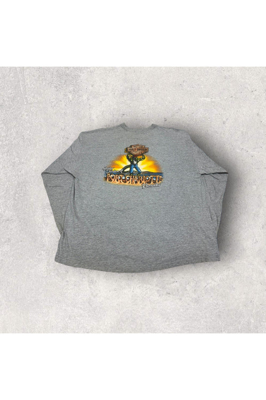 Vintage 2005 Port Charlotte Harley-Davidson Long Sleeve- 3XL