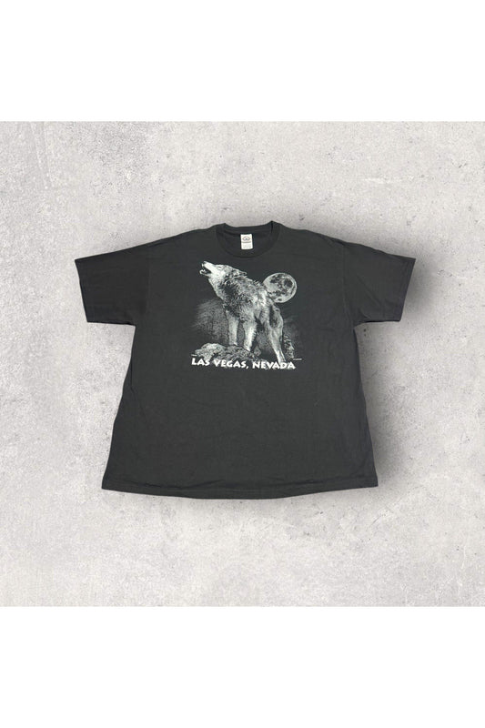 Vintage Delta Las Vegas, Nevada Wolf Tee- XXL