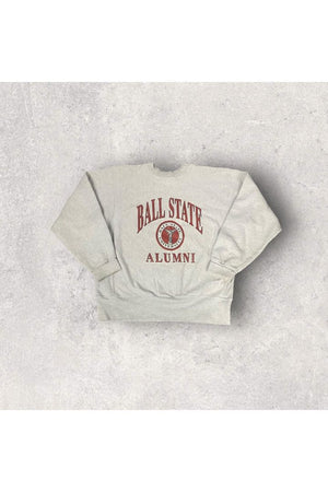 Vintage Made In USA Ball State University Alumni Crewneck- XL
