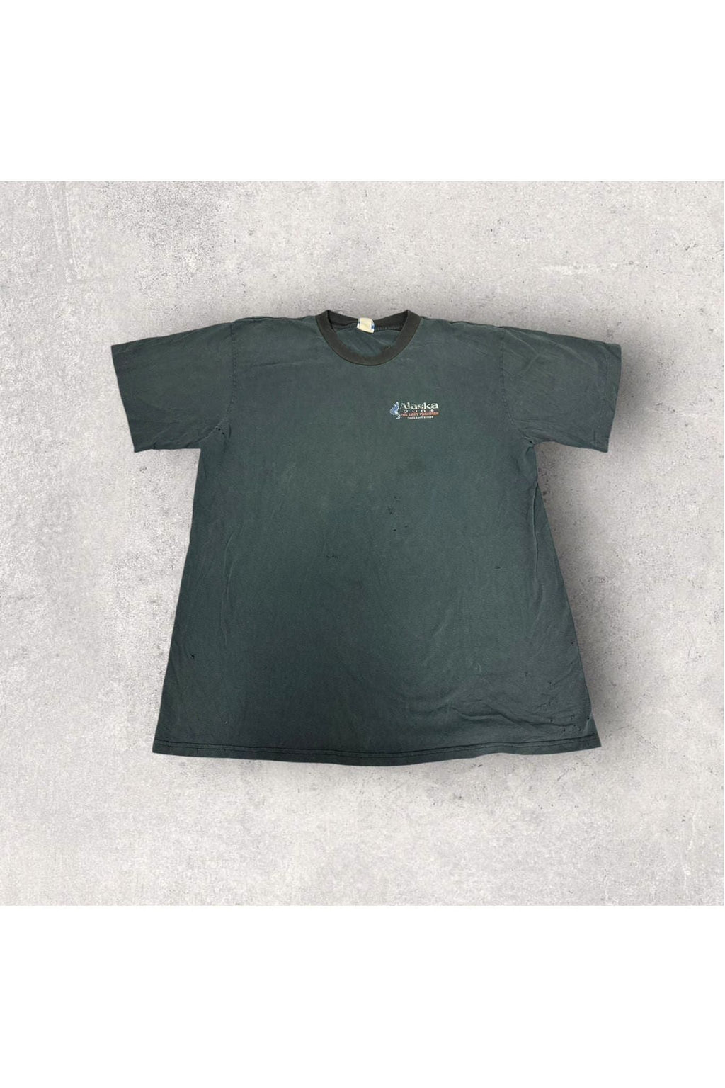 Vintage Single Stitch Alaska The Last Frontier Tee- XXL