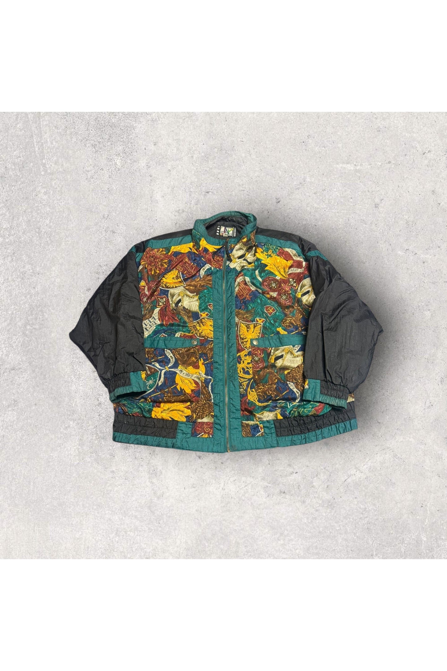 Vintage River Edge Sport Full Zip Windbreaker- 3XL