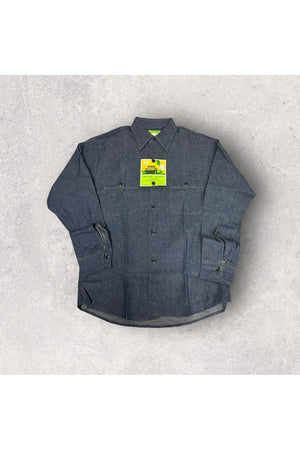 Vintage Deadstock Sears Denim Work 'N Leisure Long Sleeve Button Up- M (15-15 1/2)