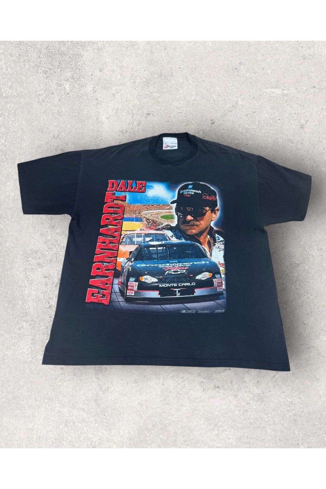 Vintage Competitors View Dale Earnhardt NASCAR Racing Tee- XL