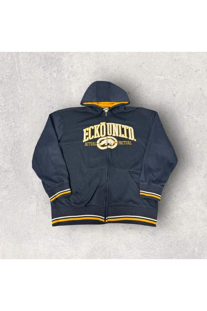 Vintage Y2K Ecko Unltd. Full Zip Hoodie- XXL