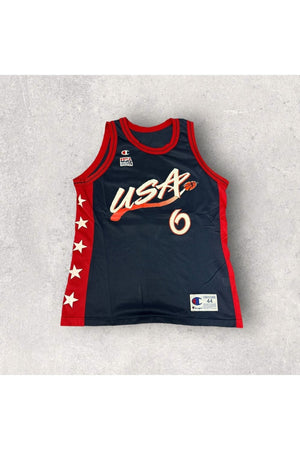 Vintage Champion Penny Hardaway USA Dream Team Jersey- SZ 44