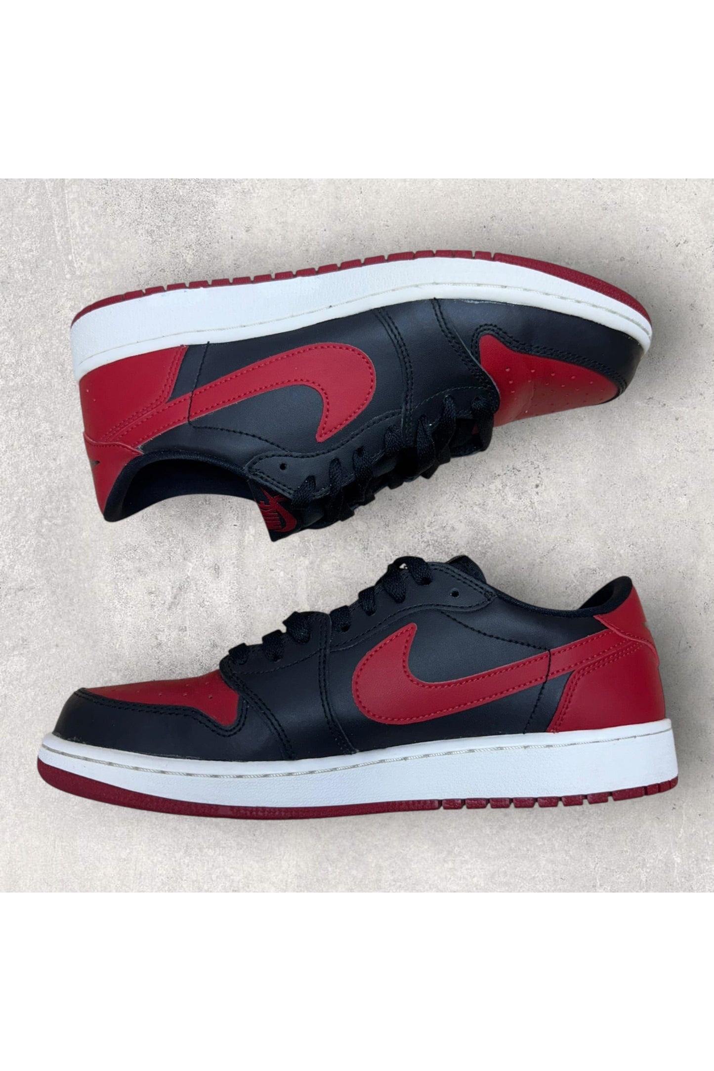 Jordan 1 Retro Low Bred (2015) (GS)- 7Y