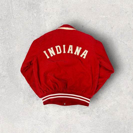 Vintage Rennoc Indiana Hoosiers Corduroy Button Snap Jacket- M