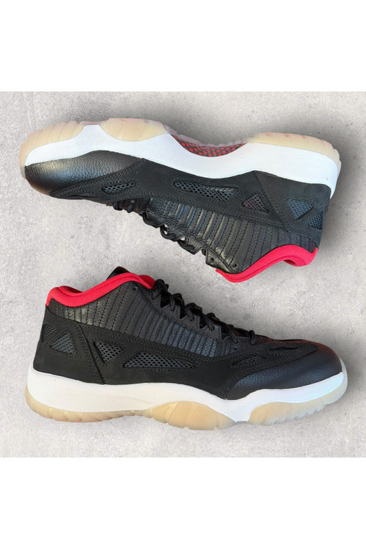 Jordan 11 Retro Low IE Bred (2021)- SZ 10.5