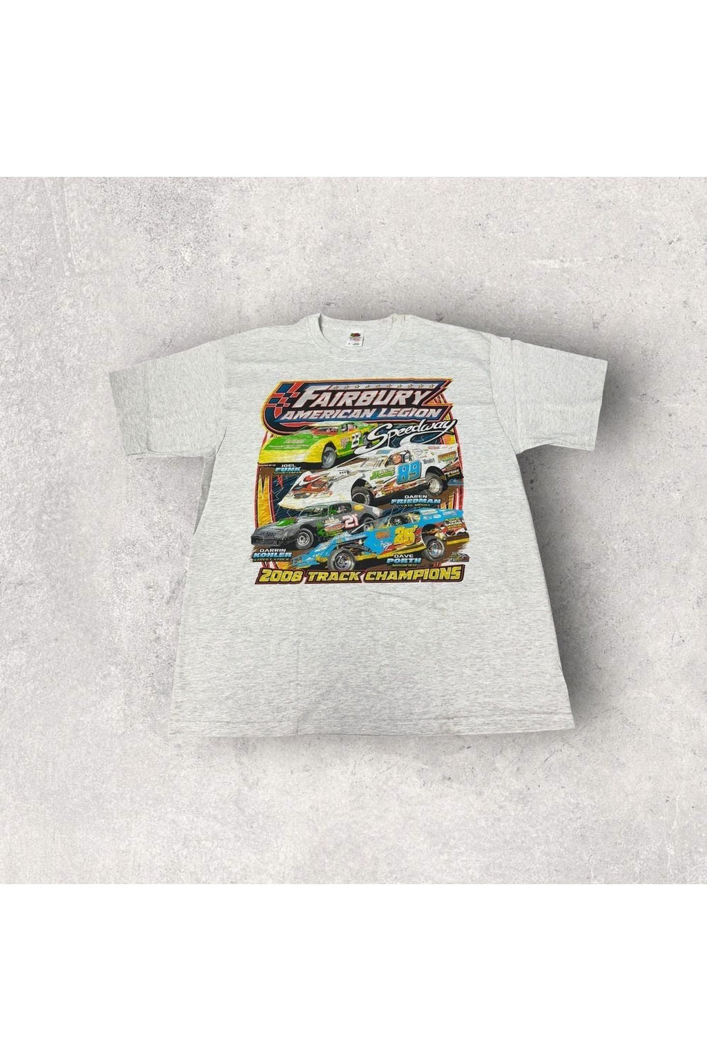 2008 Fairbury American Legion Track Champions Racing Tee- XL