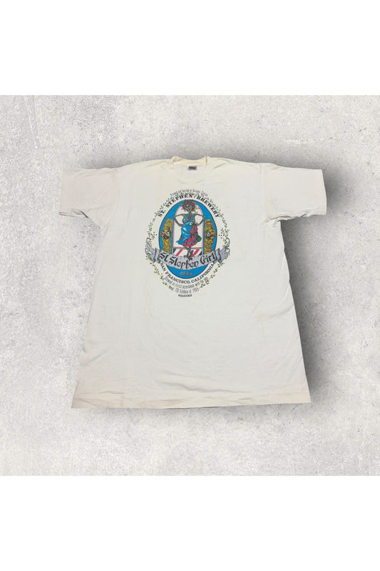 Vintage 90s Fruit of the Loom Grateful Dead St. Stephen Brewery Keep On Growin' Keep On Goin' Single Stitch Bootleg Tee- XL