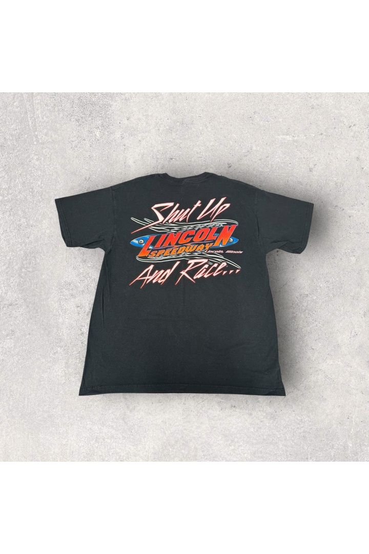 2007 Lincoln Speedway Gettin It Done Racing Tee- L