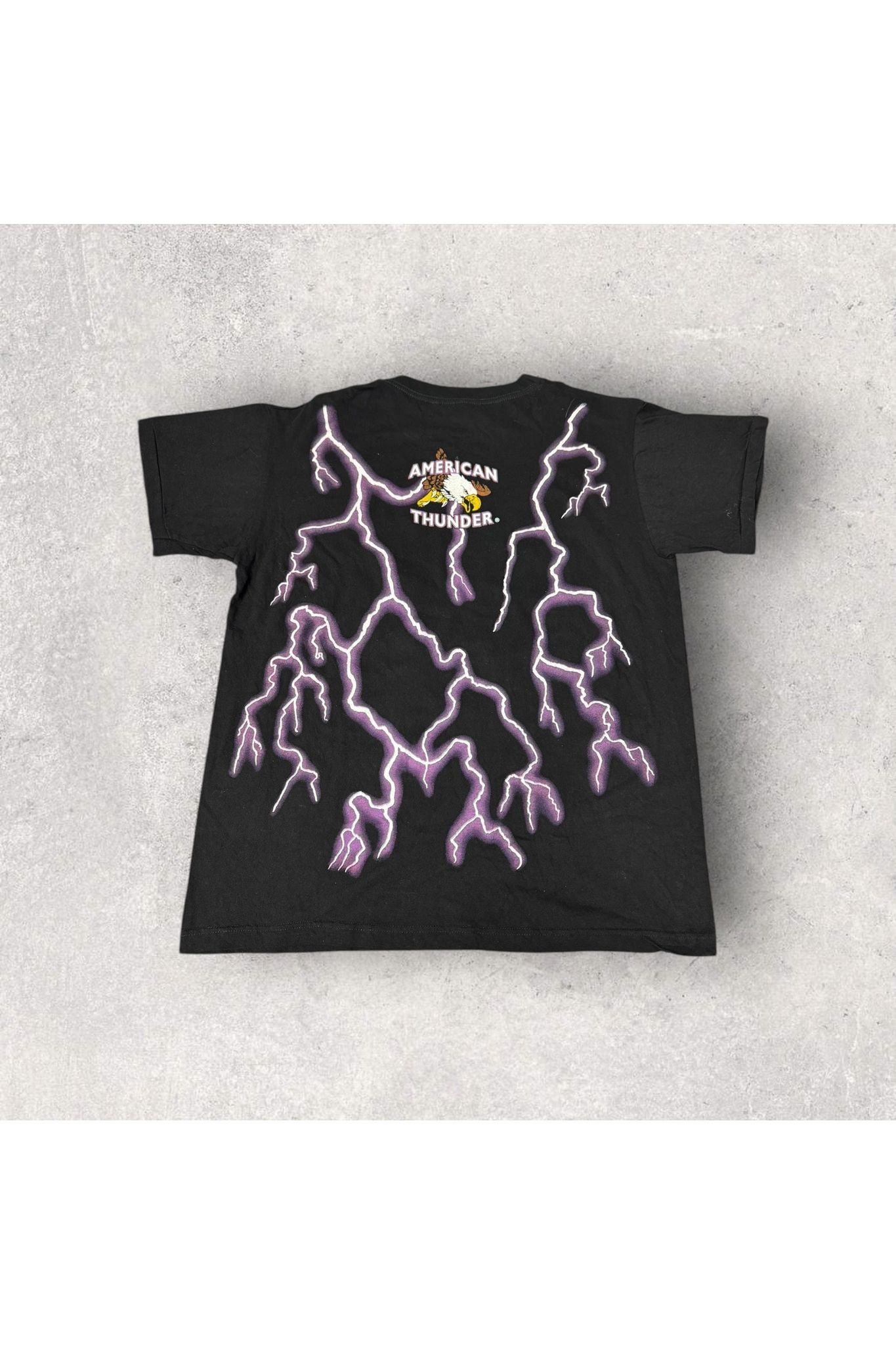 Vintage The Legend Lives Eagle USA American Thunder Tee- L