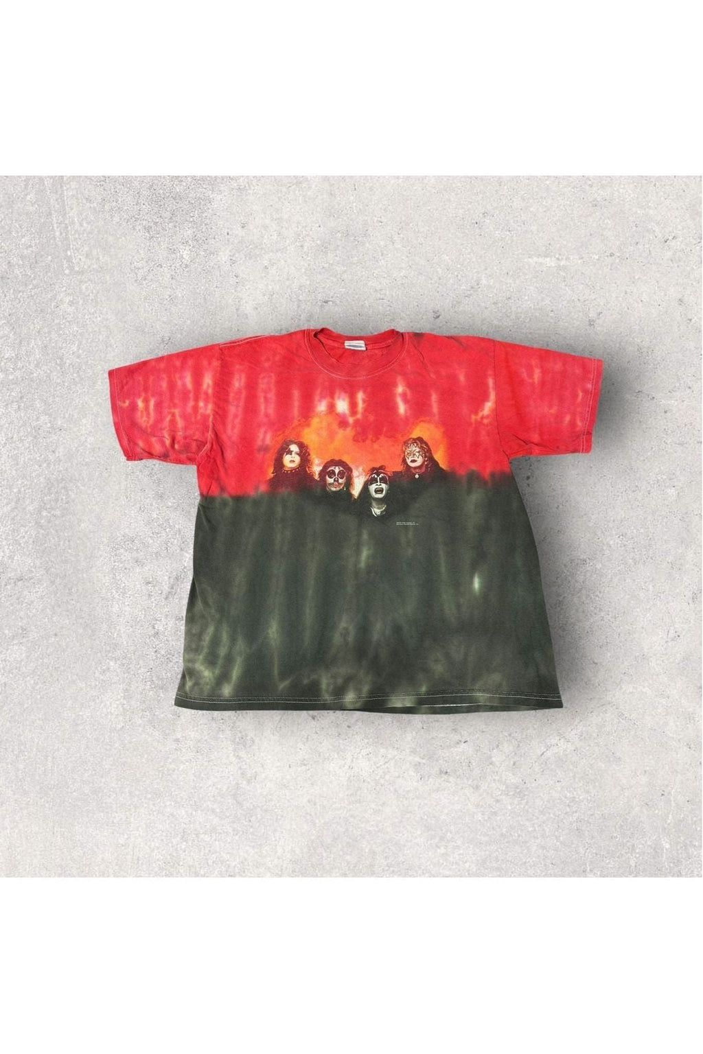 Vintage 2000 KISS Tie-Dye Band Tee- XL