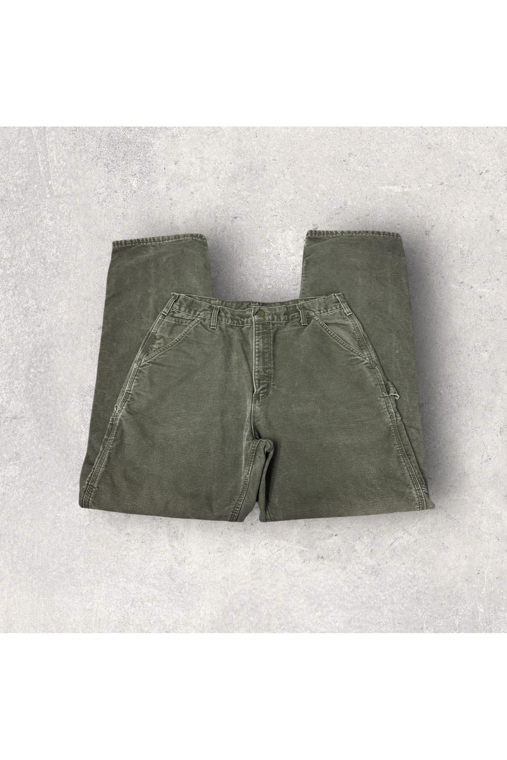 Vintage Made In USA Carhartt Insulated Carpenter Pants B111 MOS- 34 x 34