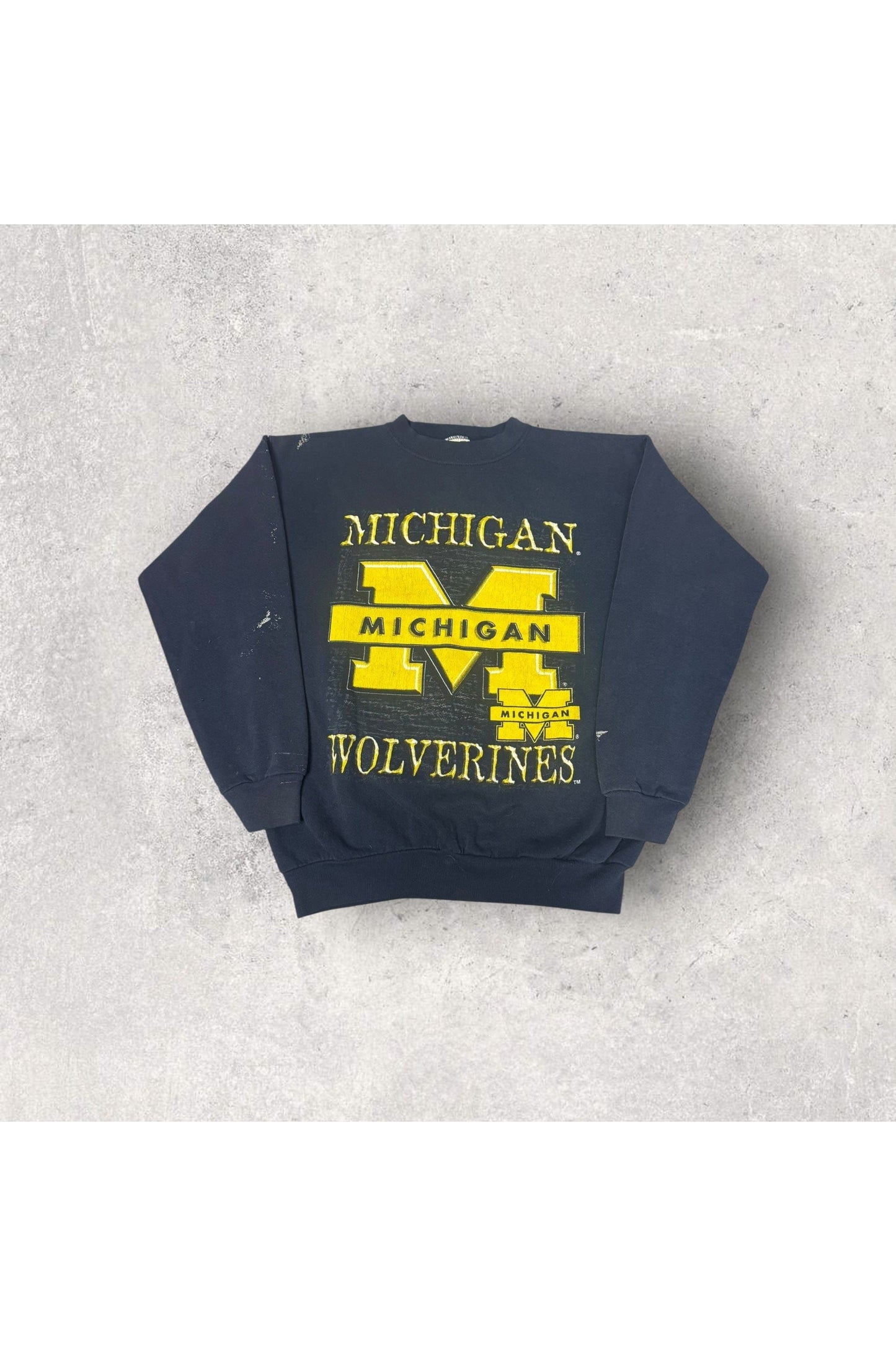 Vintage TNT 90s Michigan Wolverines Crewneck- L