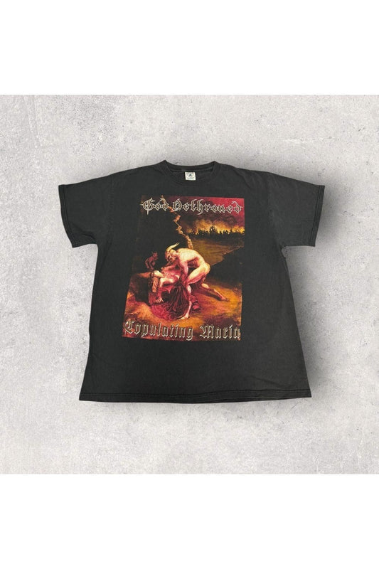 Vintage God Dethroned Death Metal Massacre 2000 Tour Tee- XL