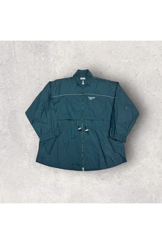 Vintage Reebok Full Zip Windbreaker- XL