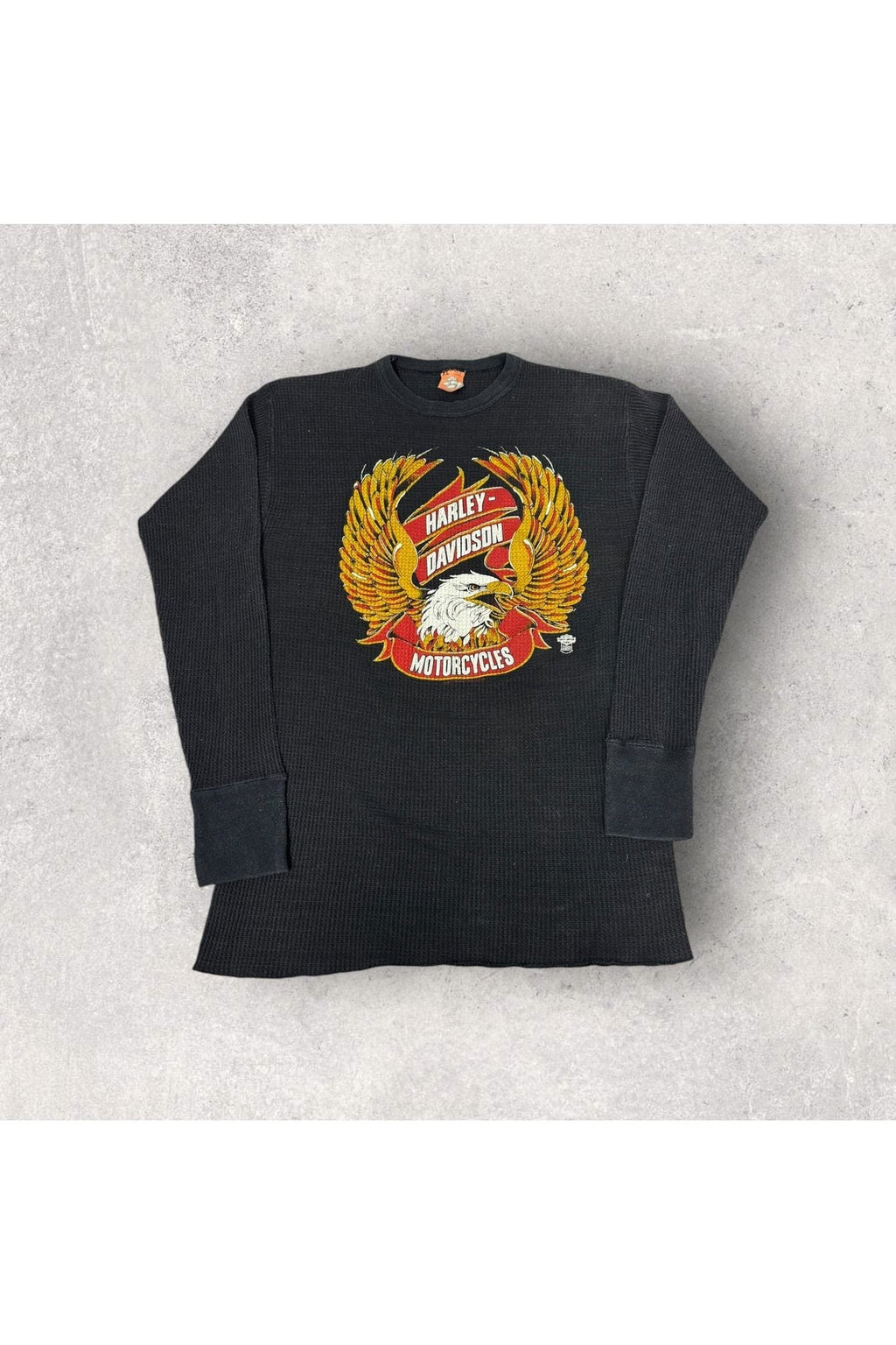 Vintage 1982 Holoubek Harley-Davidson Motorcycles Long Sleeve- XL