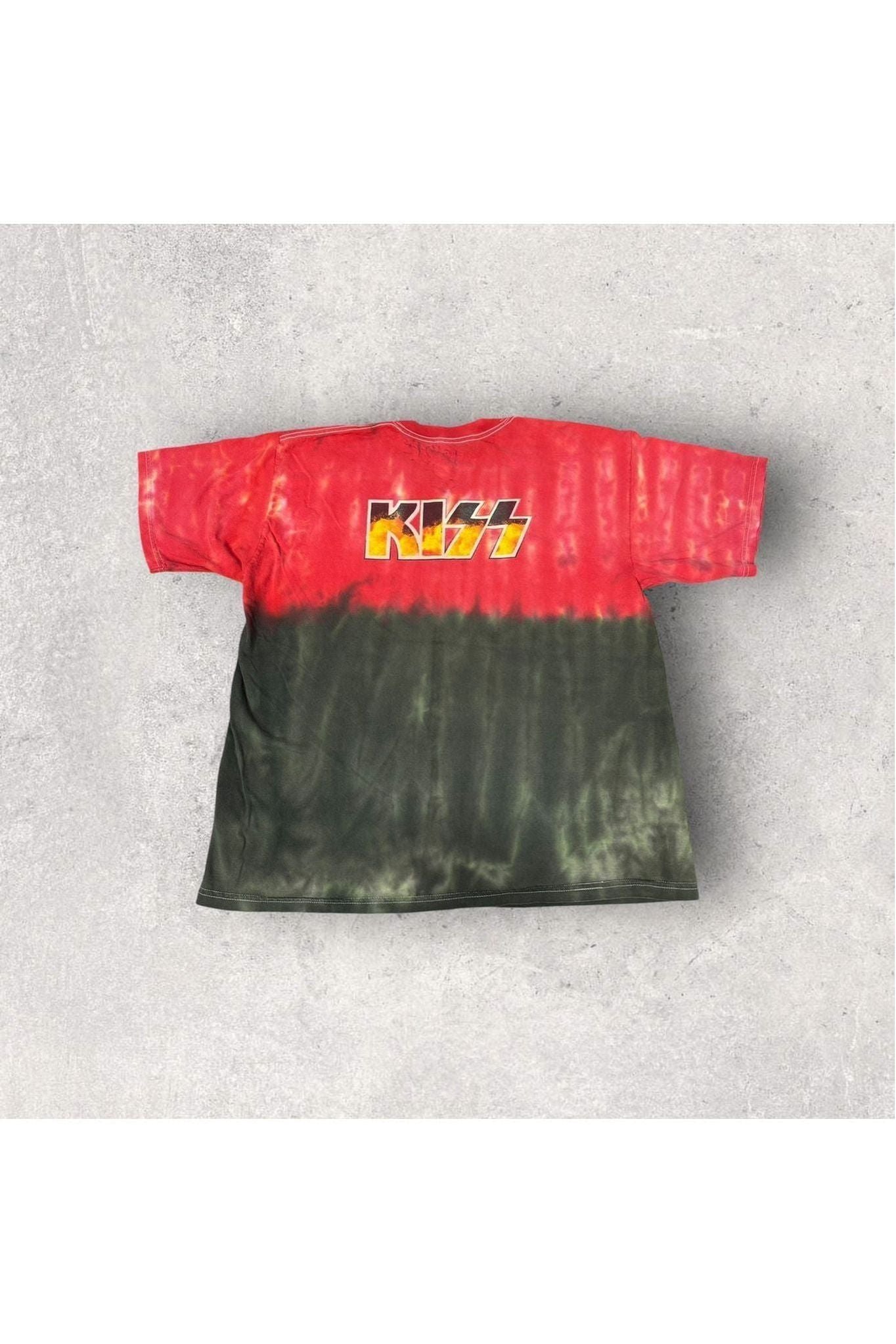 Vintage 2000 KISS Tie-Dye Band Tee- XL