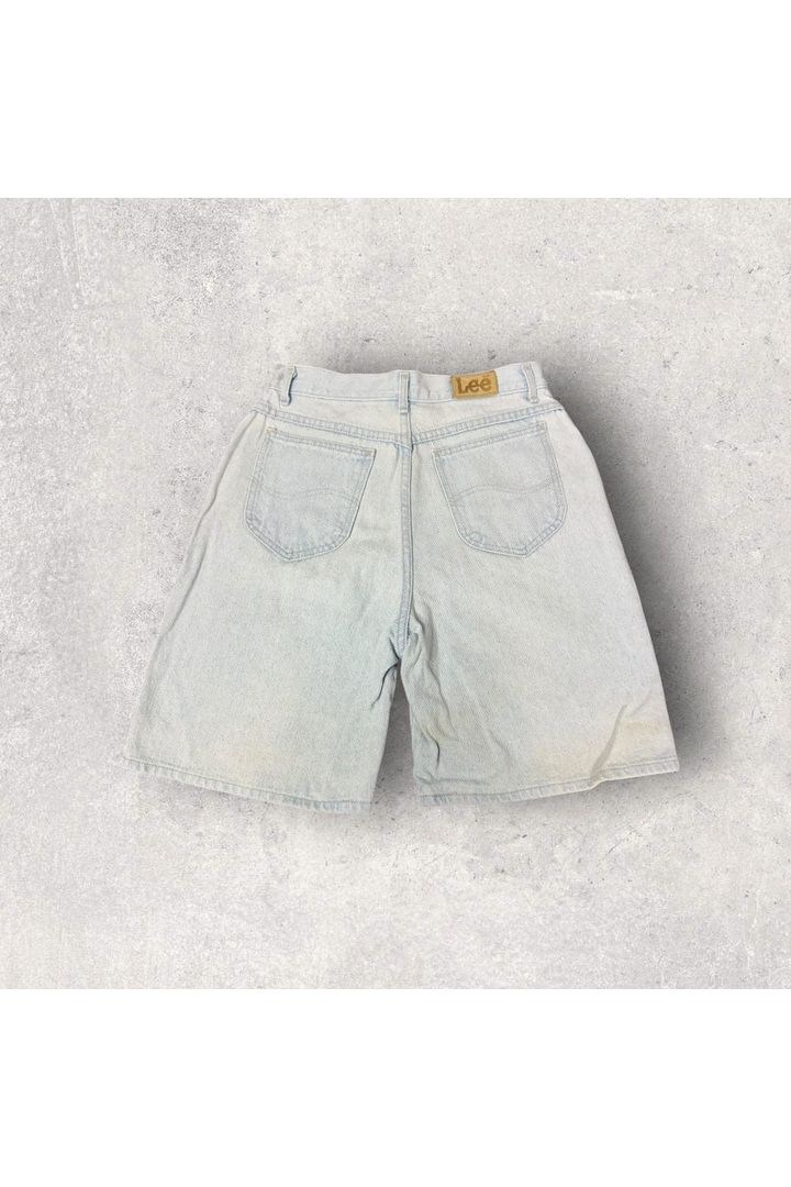 Vintage Made In USA LEE Denim Jean Shorts- SZ 12 MED