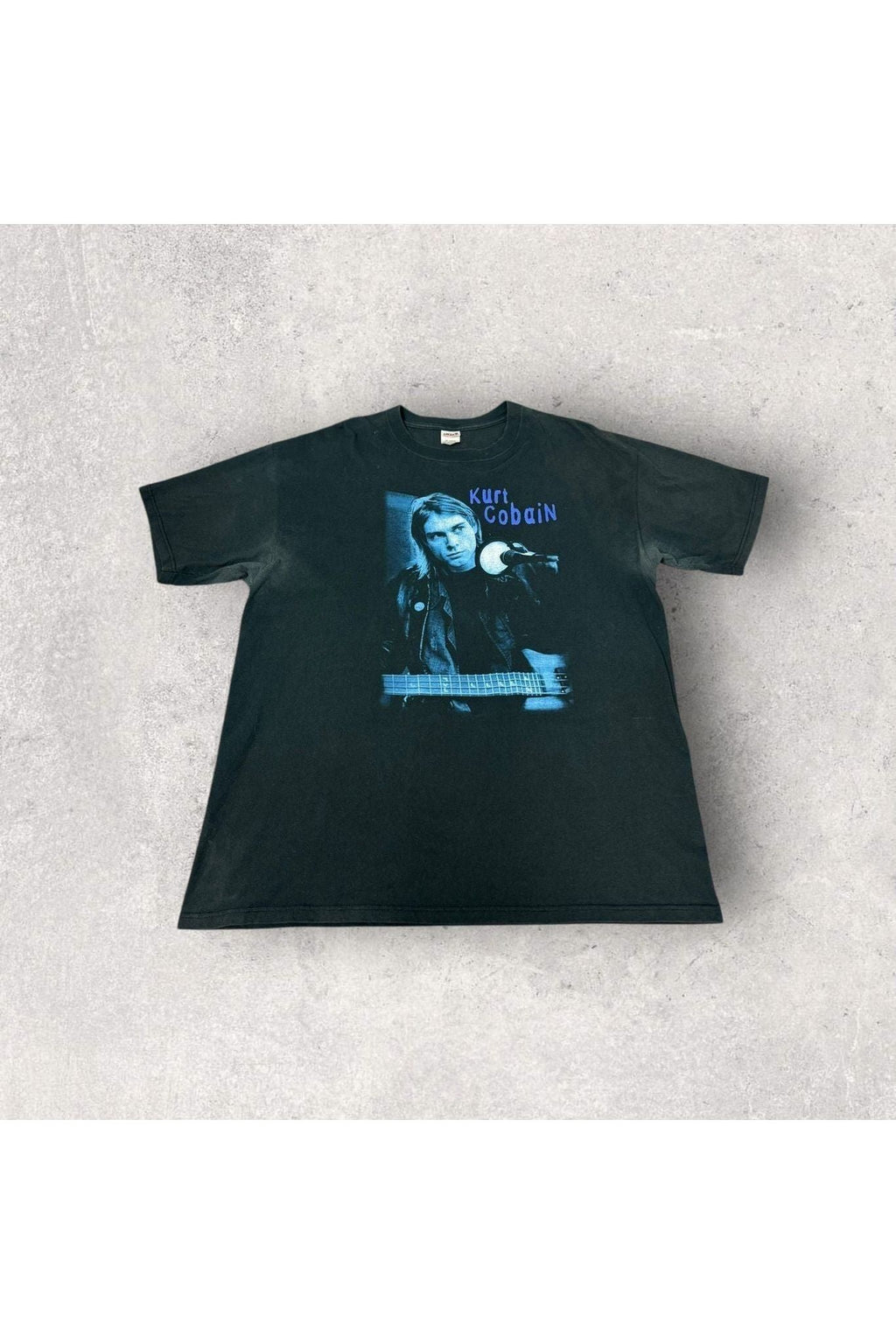 Vintage 2003 ANVIL Kurt Cobain End Of Music Note Tee- XL