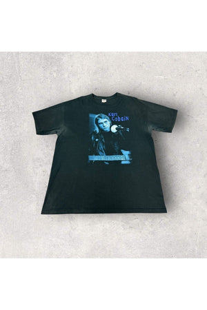 Vintage 2003 ANVIL Kurt Cobain End Of Music Note Tee- XL