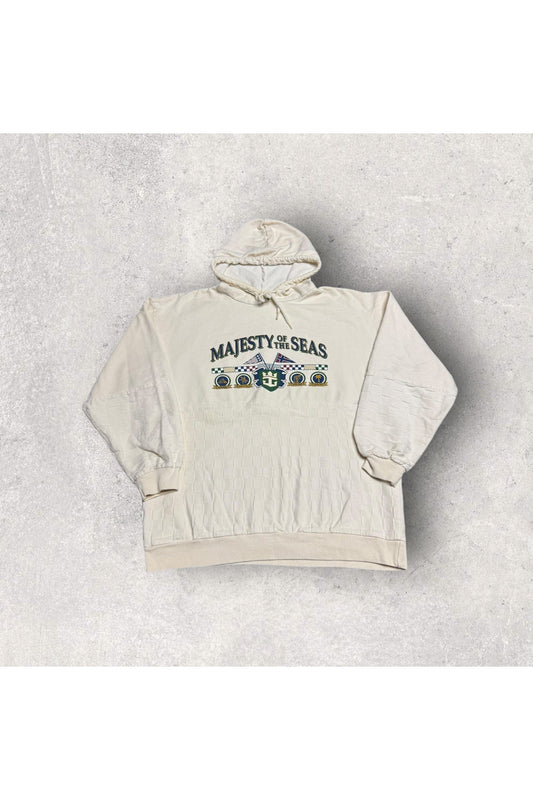 Vintage Sun Triangle Made In USA Majesty of The Sea Hoodie- L/XL