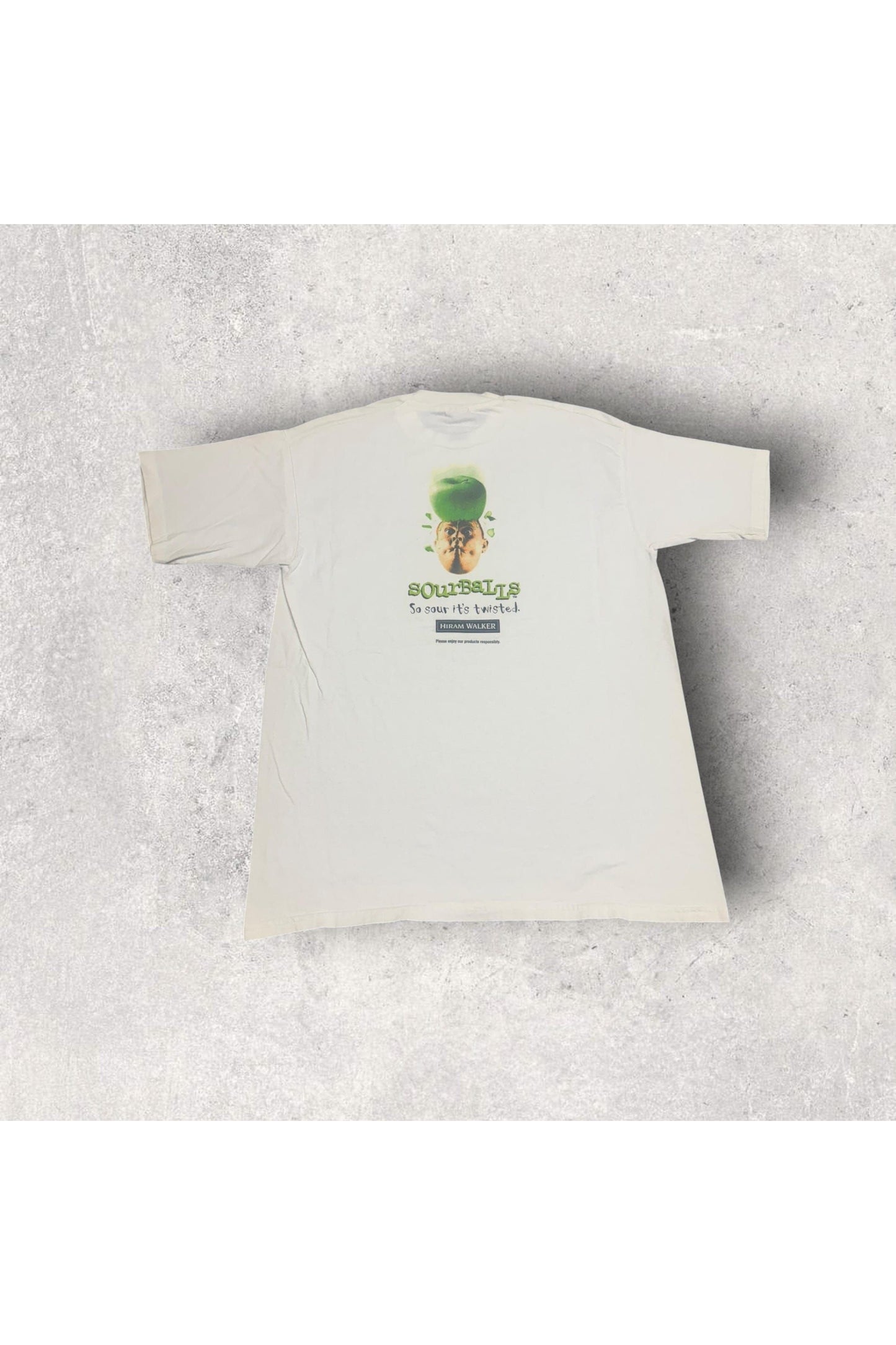 Vintage Sourballs Give Your Tongue A Good Spanking Tee- L