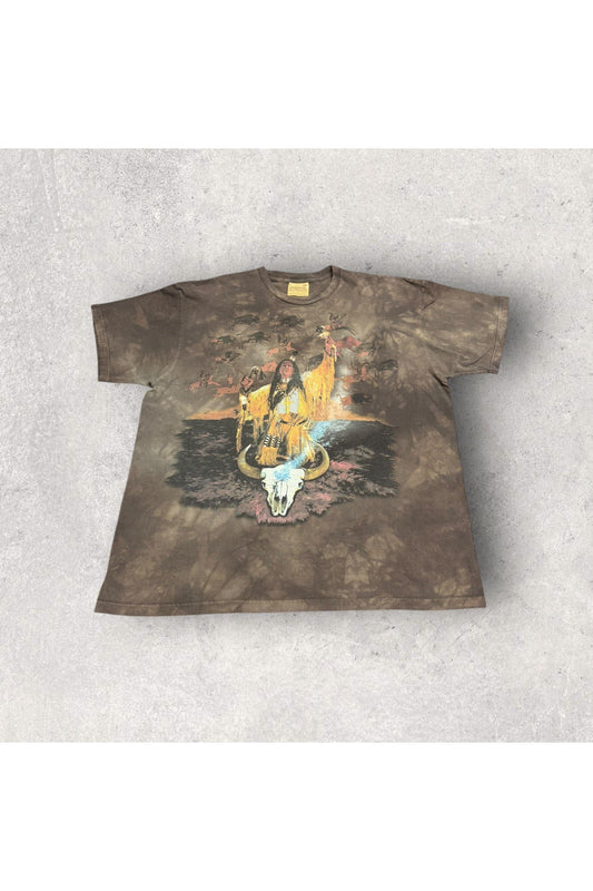 Vintage Made In USA The Mountain Native American Tee- XXL