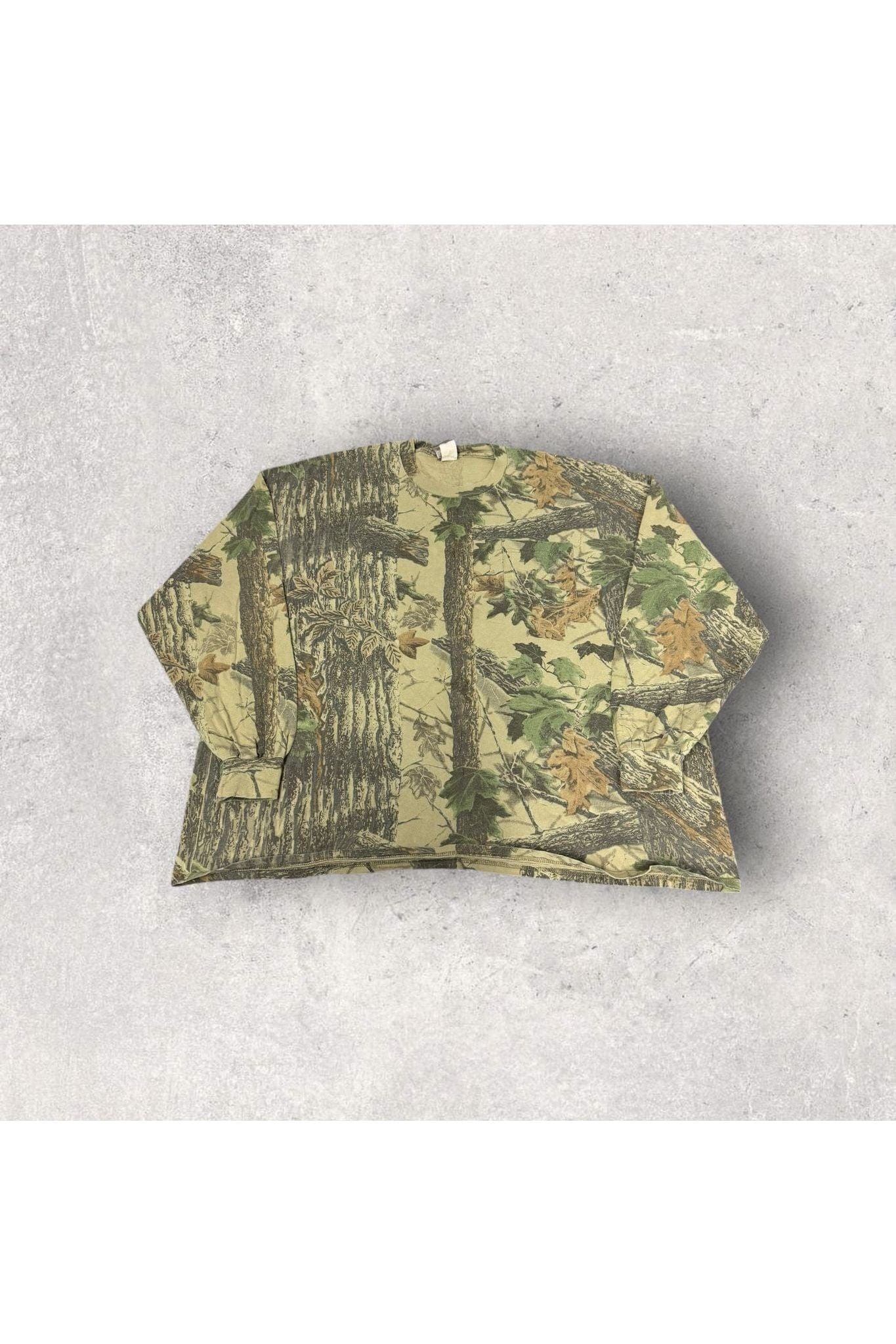 Vintage Jerzees Outdoors Real Tree Camo Long Sleeve- 3XL
