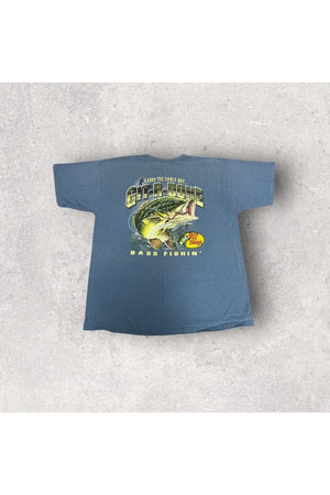 2000s Bass Pro Shops Larry The Cable Guy Git-R-Done Tee- XL