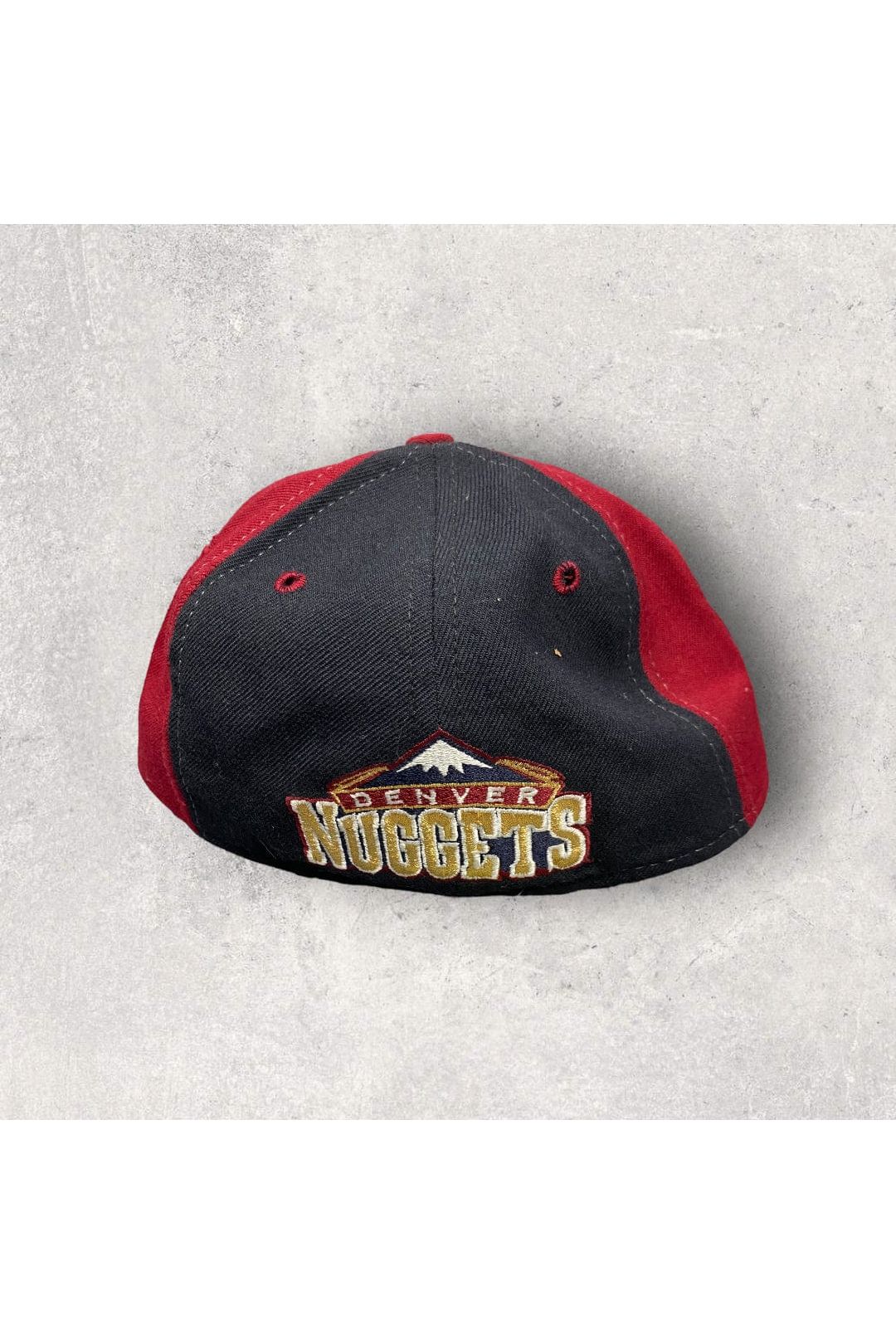 Vintage New Era 100% Wool Denver Nuggets Fitted Cap- SZ 6 7/8
