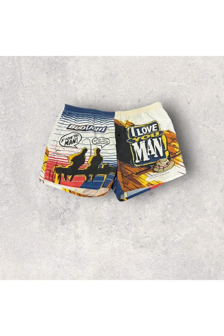 Vintage 1996 Bud Light I Love You Man! Boxer Shorts- XL