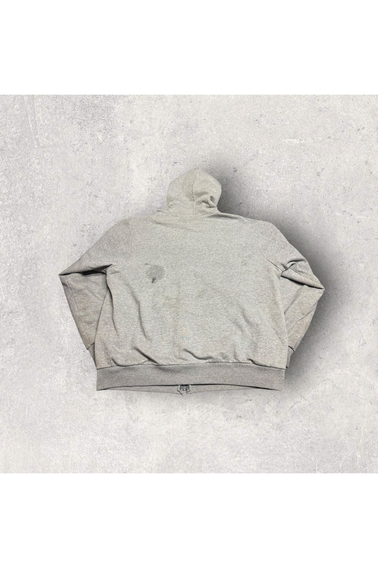 Vintage Carhartt Insulated Waffle Knit Full Zip Workwear Hoodie- L