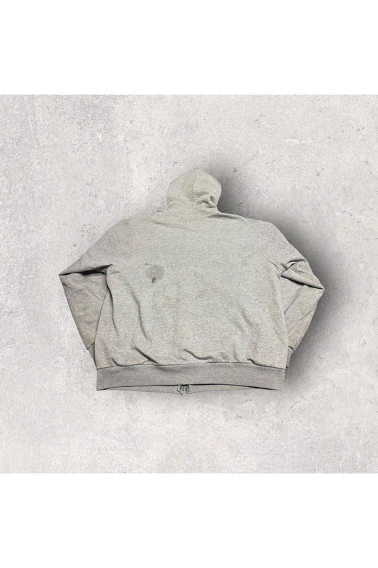 Vintage Carhartt Insulated Waffle Knit Full Zip Workwear Hoodie- L